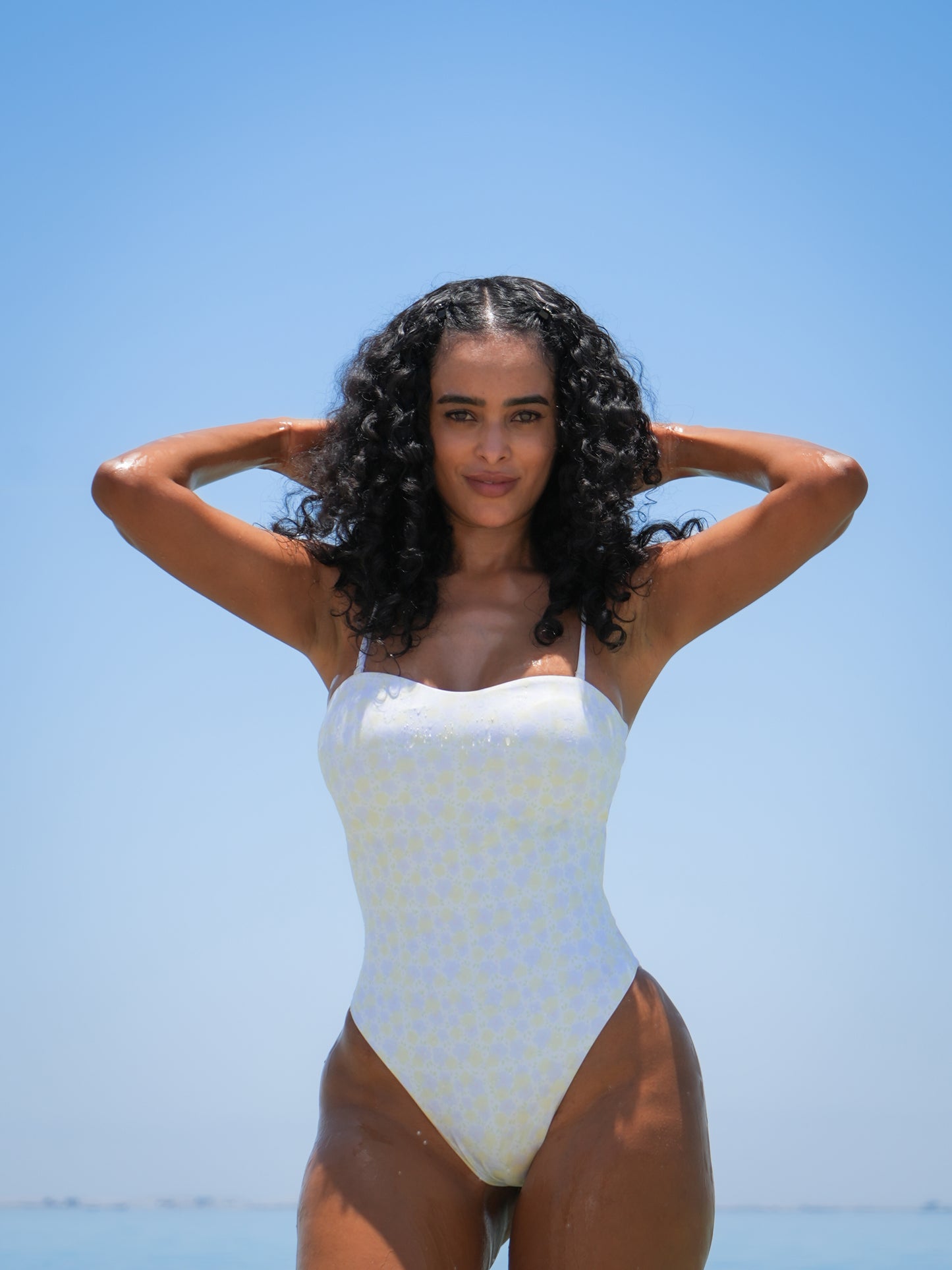 MUSE one-piece in Buttercream